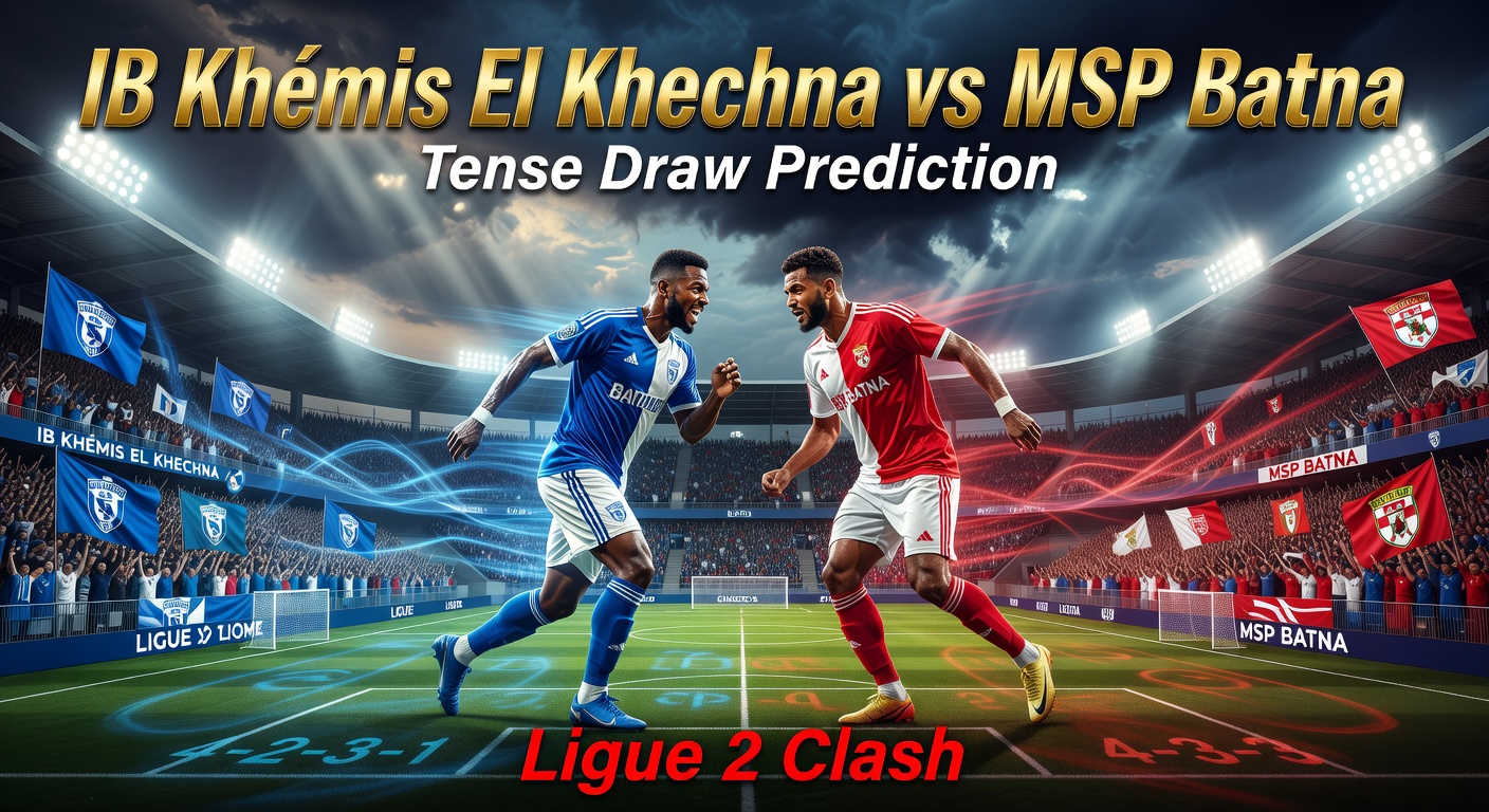 IB Khémis El Khechna vs MSP Batna Pronóstico / Prediction