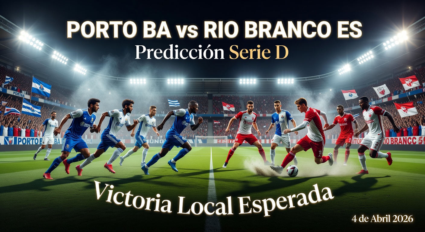 Porto BA vs Rio Branco ES Pronóstico / Prediction