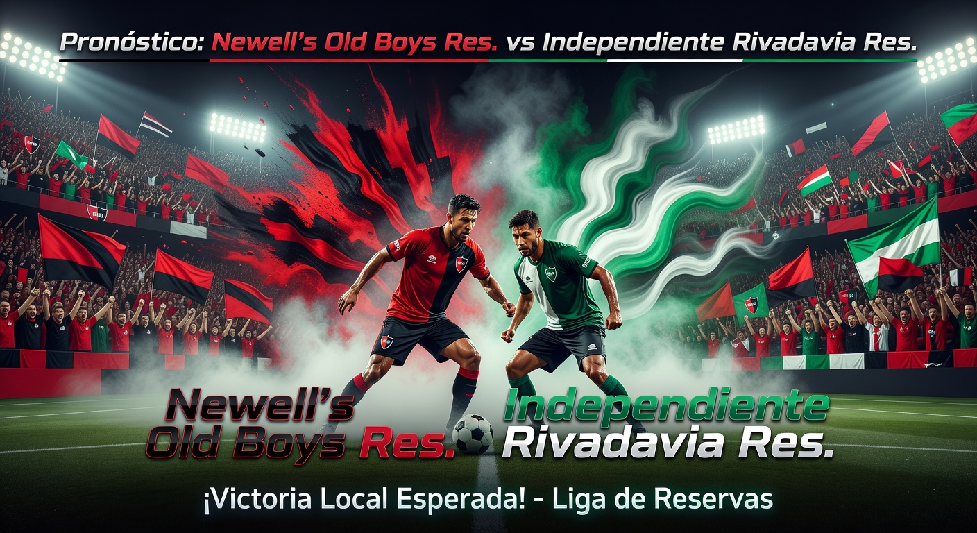 Newell's Old Boys Res. vs Independiente Riva. Res. Pronóstico / Prediction