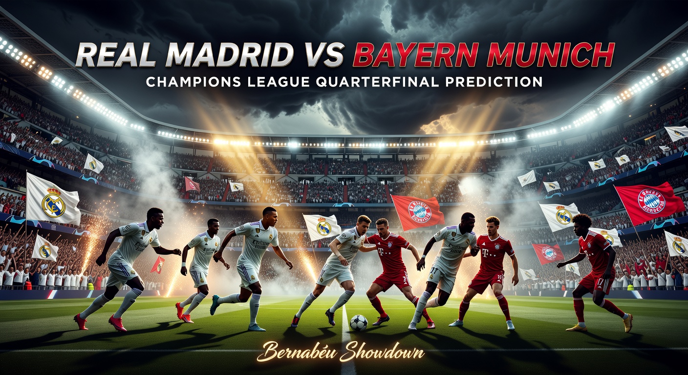 Real Madrid vs Bayern München Pronóstico / Prediction