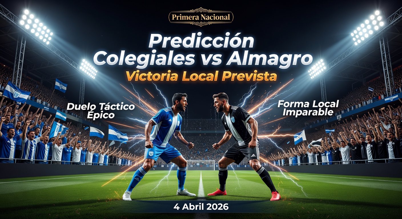 Colegiales vs Almagro Pronóstico / Prediction