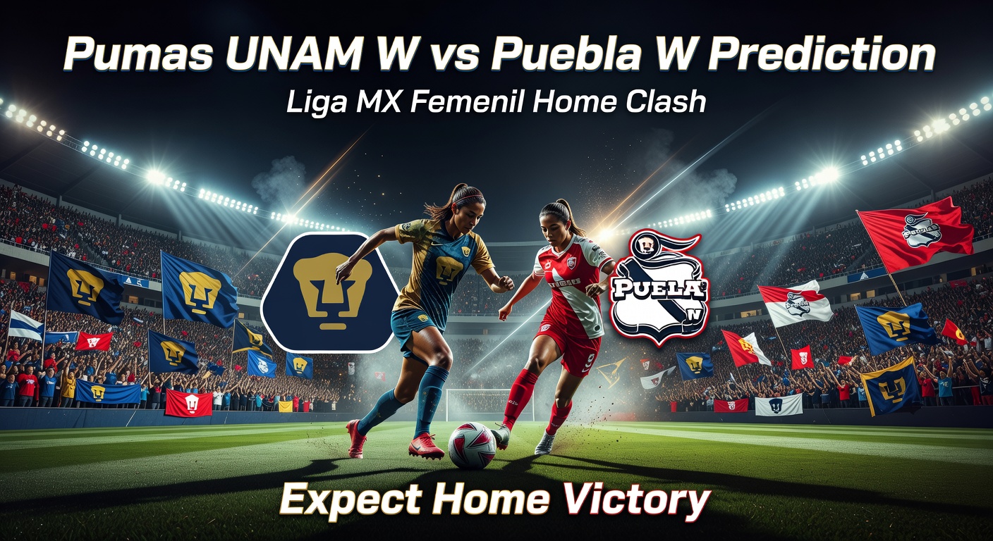 Pumas UNAM W vs Puebla W Pronóstico / Prediction