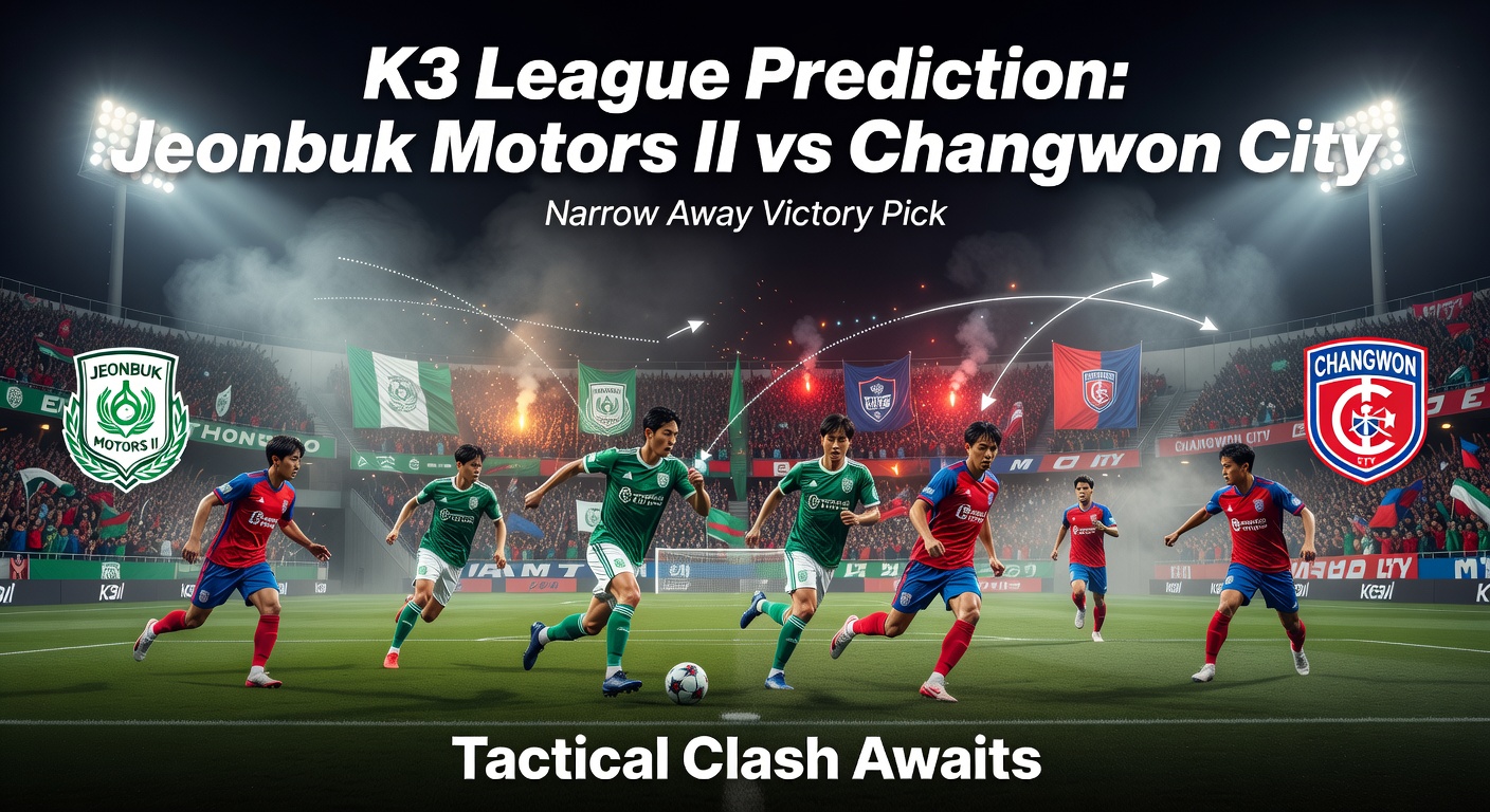 Jeonbuk Motors II vs Changwon City Pronóstico / Prediction