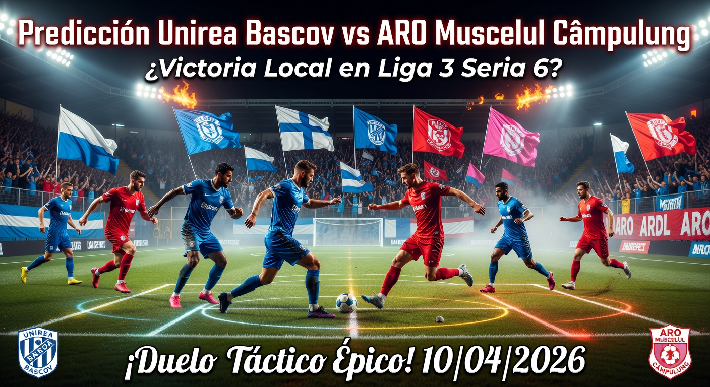 Unirea Bascov vs ARO Muscelul Câmpulung Pronóstico / Prediction
