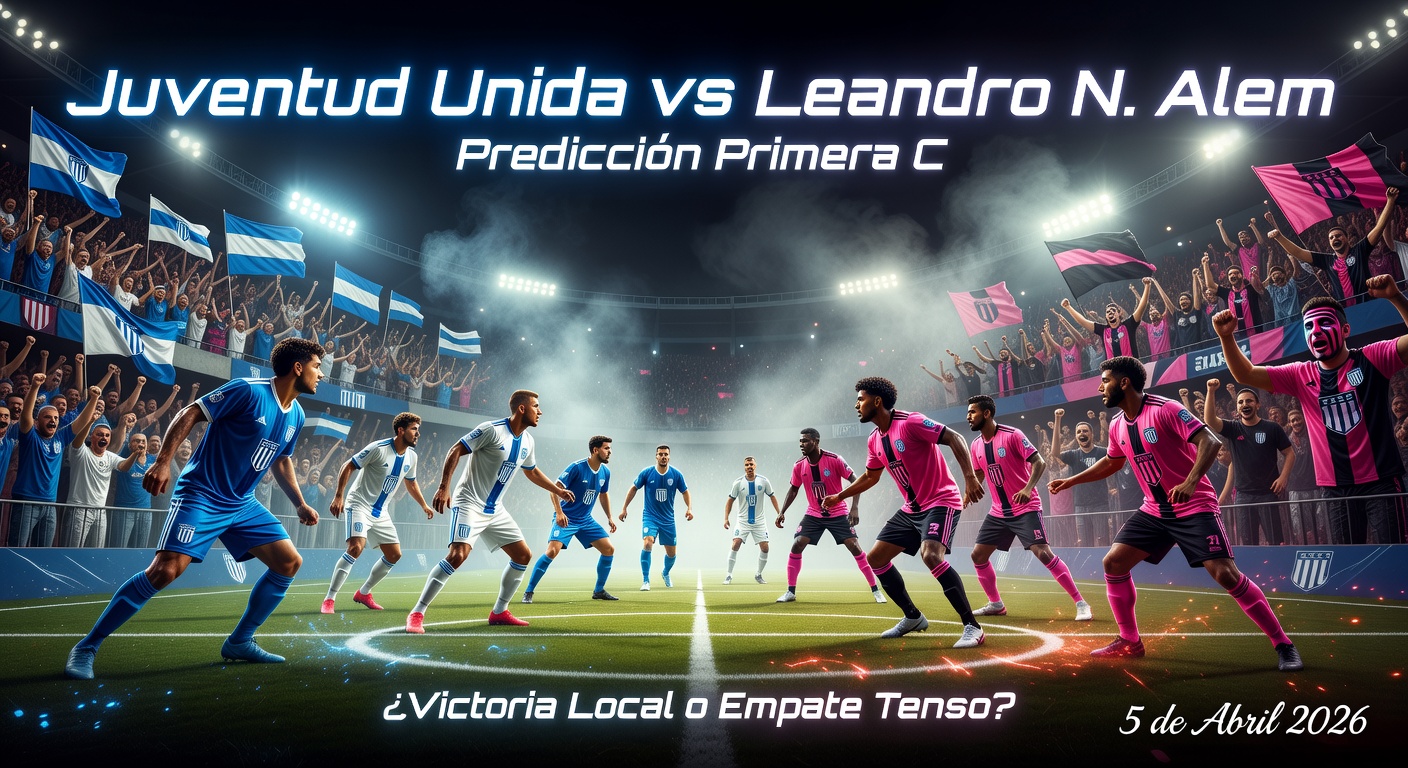 Juventud Unida vs Leandro N. Alem Pronóstico / Prediction