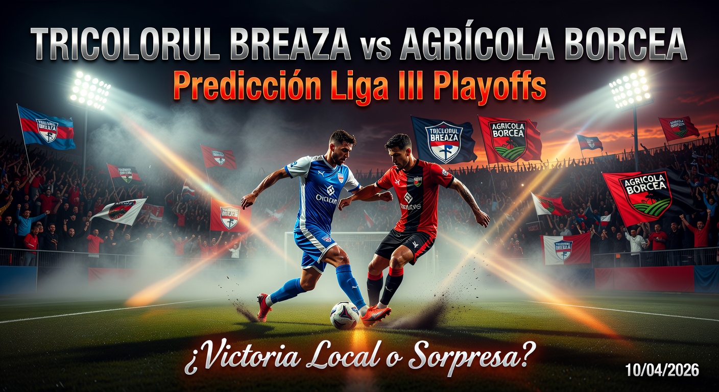 Tricolorul Breaza vs Agricola Borcea Pronóstico / Prediction
