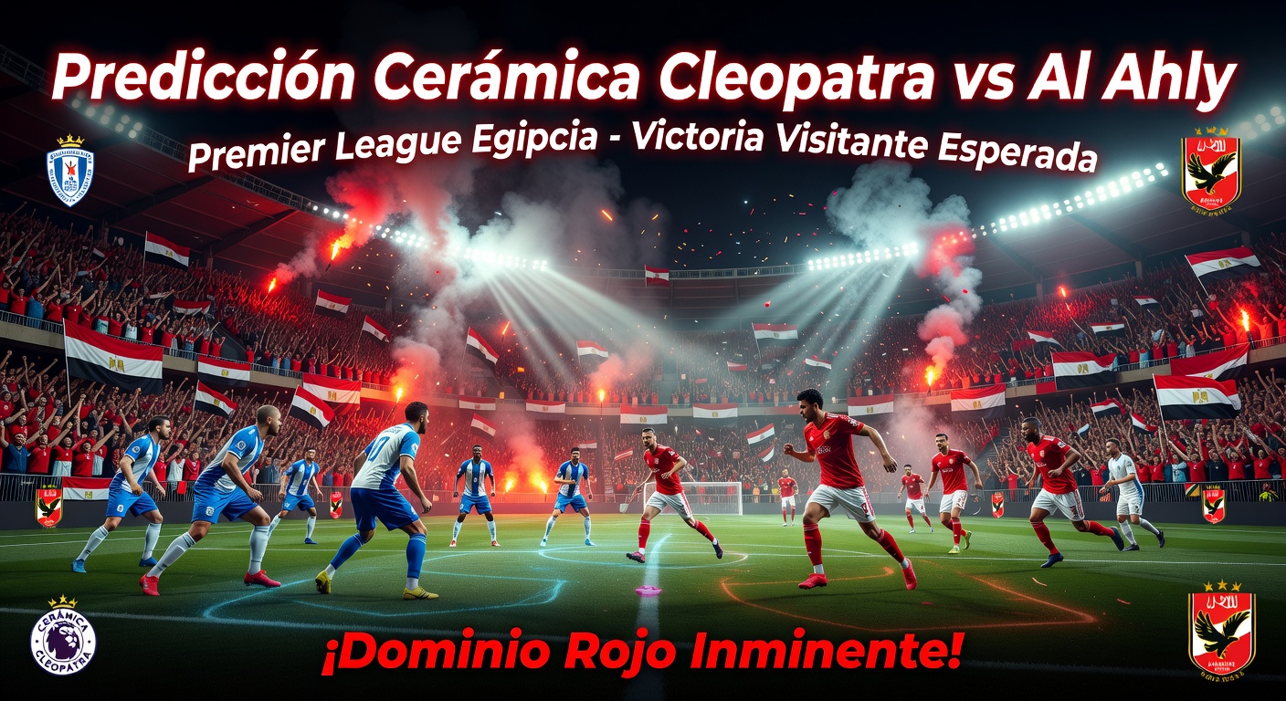 Ceramica Cleopatra vs Al Ahly Pronóstico / Prediction