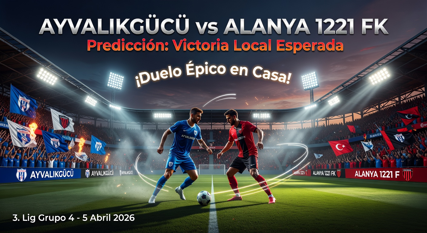 Ayvalikgucu vs Alanya 1221 FK Pronóstico / Prediction