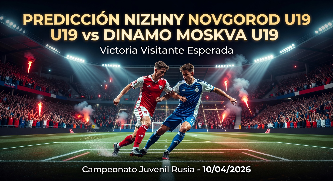 Nizhny Novgorod U19 vs Dinamo Moskva U19 Pronóstico / Prediction