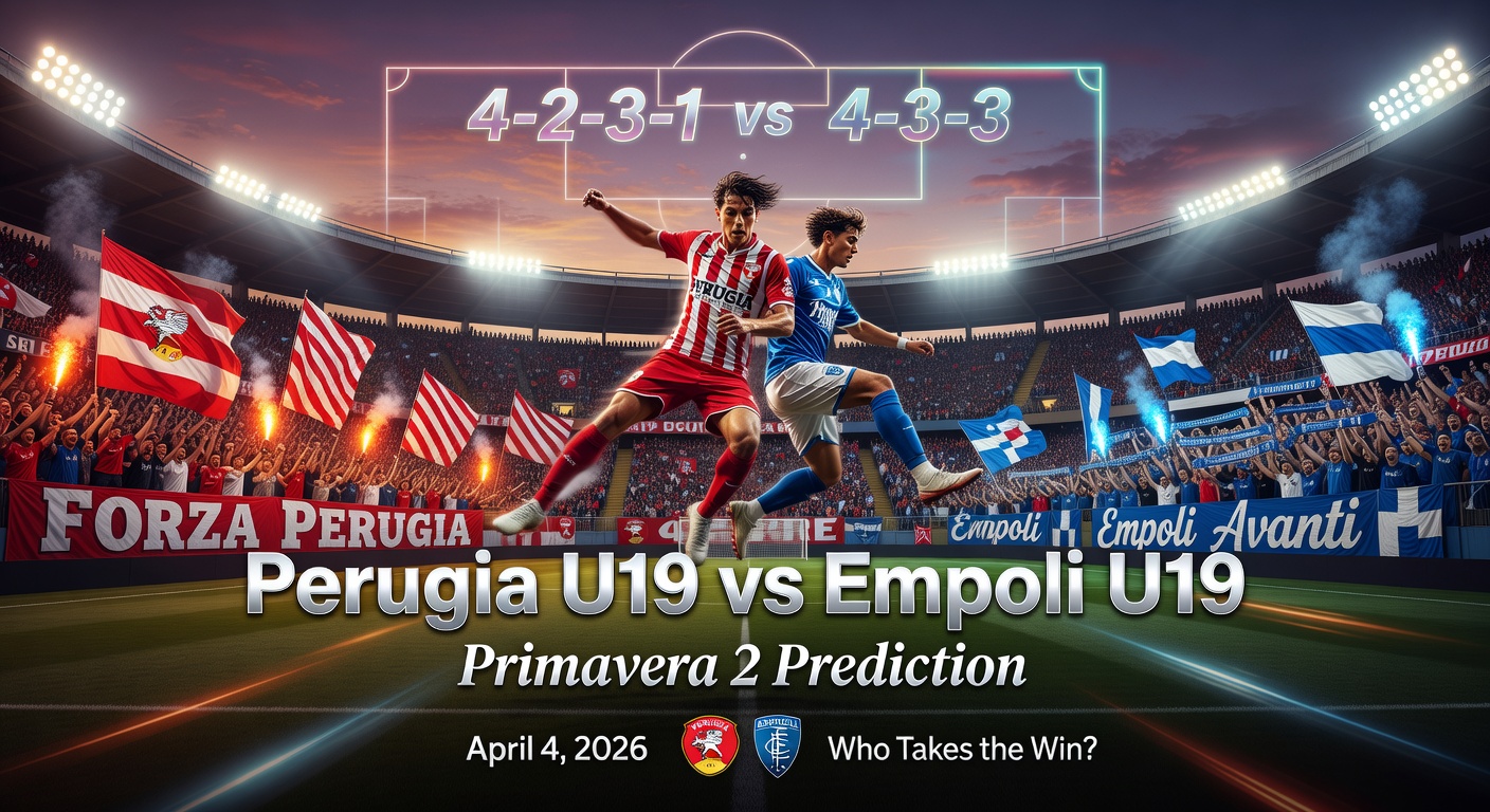 Perugia U19 vs Empoli U19 Pronóstico / Prediction