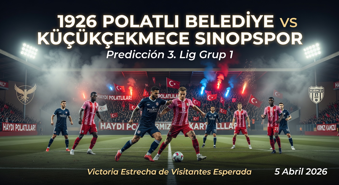 1926 Polatlı Belediye vs Küçükçekmece Sinopspor Pronóstico / Prediction