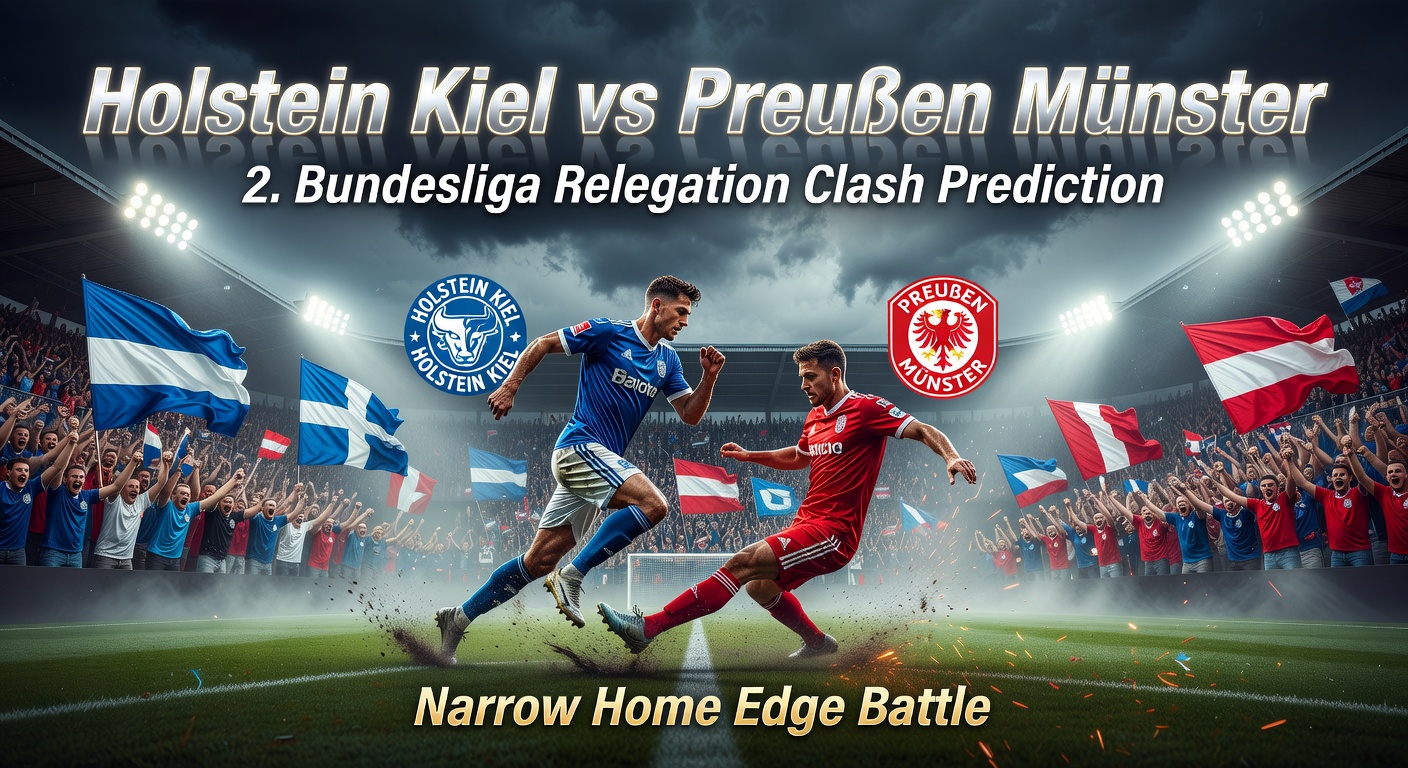 Holstein Kiel vs Preußen Münster Pronóstico / Prediction