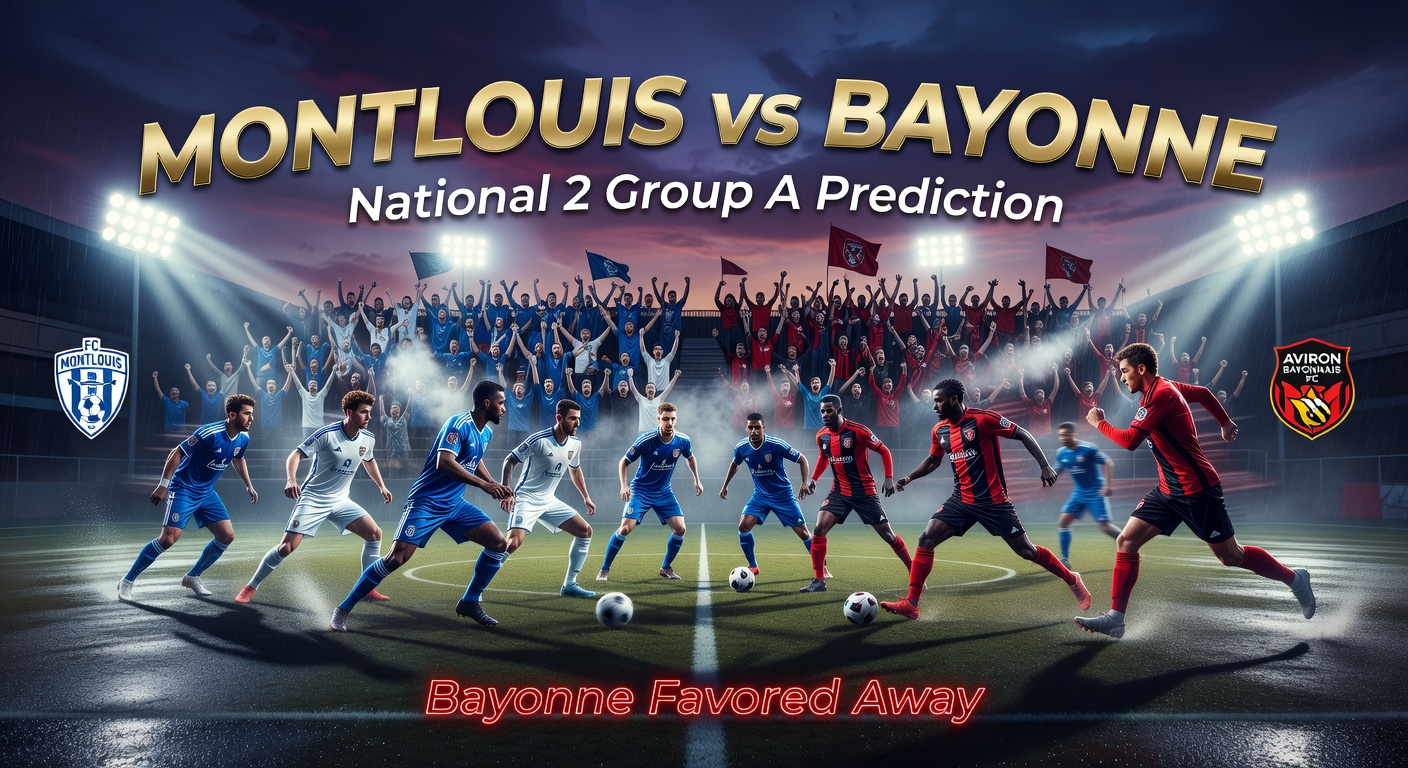 Montlouis vs Bayonne Pronóstico / Prediction