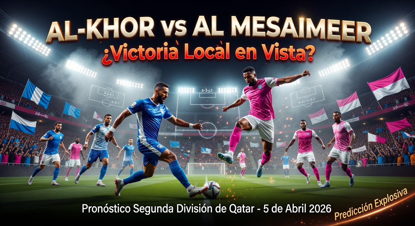 Al-Khor vs Al Mesaimeer Pronóstico / Prediction