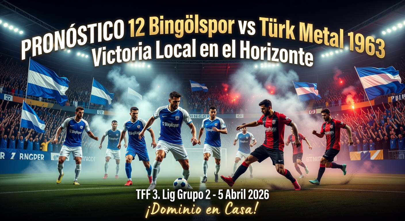12 Bingölspor vs Türk Metal 1963 Pronóstico / Prediction