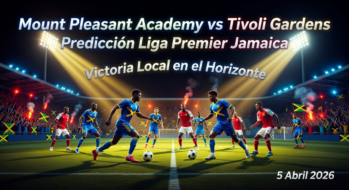 Mount Pleasant Academy vs Tivoli Gardens Pronóstico / Prediction