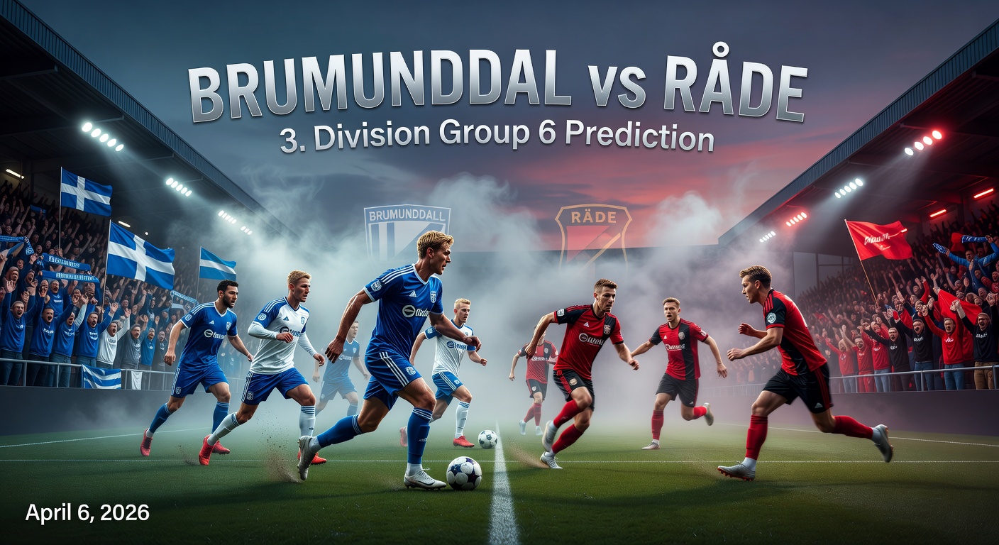 Brumunddal vs Råde Pronóstico / Prediction