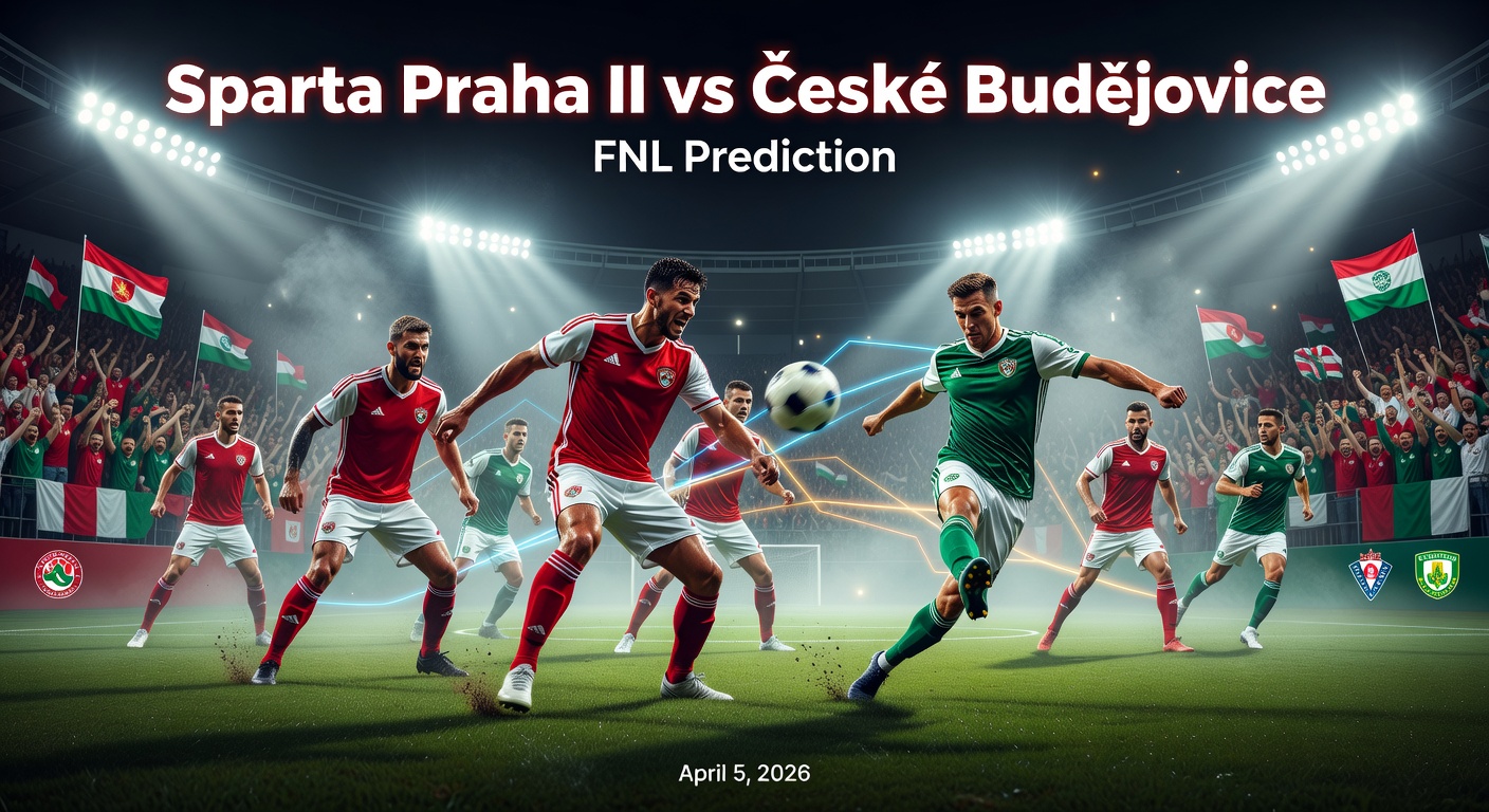 Sparta Praha II vs České Budějovice Pronóstico / Prediction