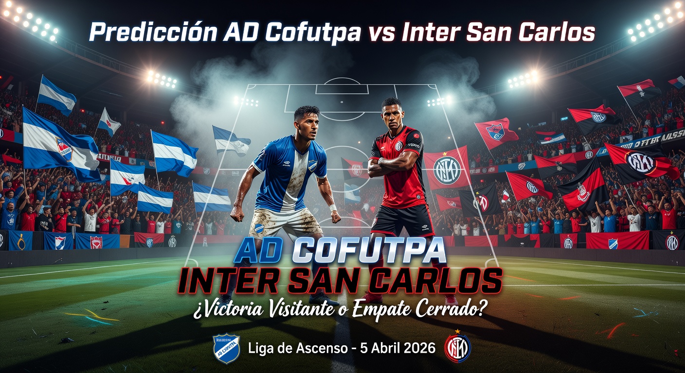 AD Cofutpa vs Inter San Carlos Pronóstico / Prediction