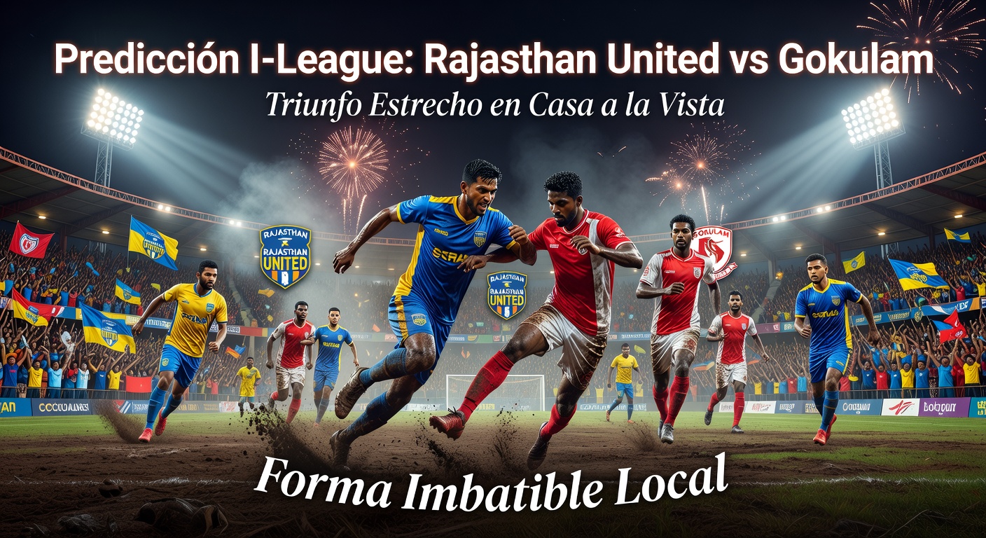 Rajasthan United vs Gokulam Pronóstico / Prediction