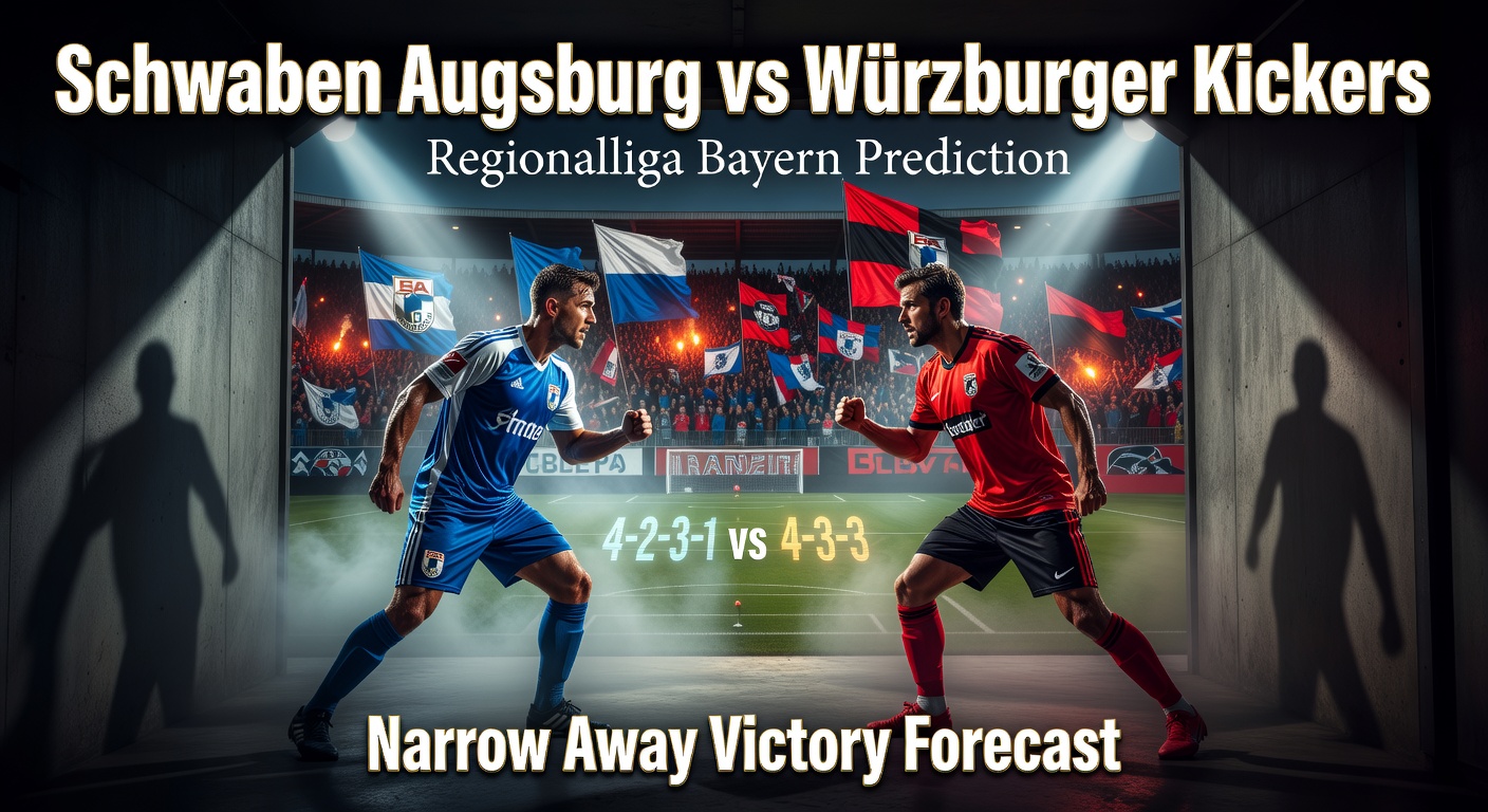 Schwaben Augsburg vs Würzburger Kickers Pronóstico / Prediction