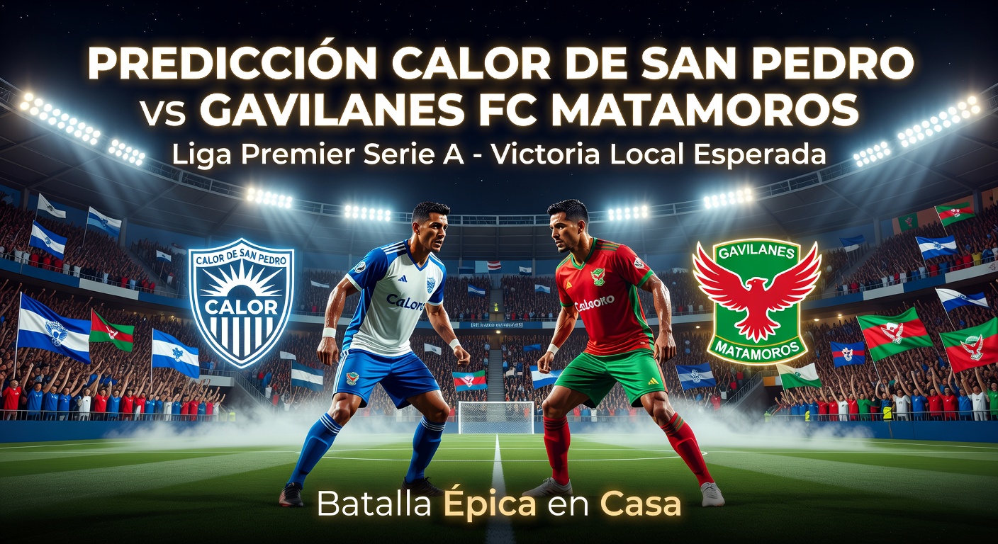Calor de San Pedro vs Gavilanes FC Matamoros Pronóstico / Prediction