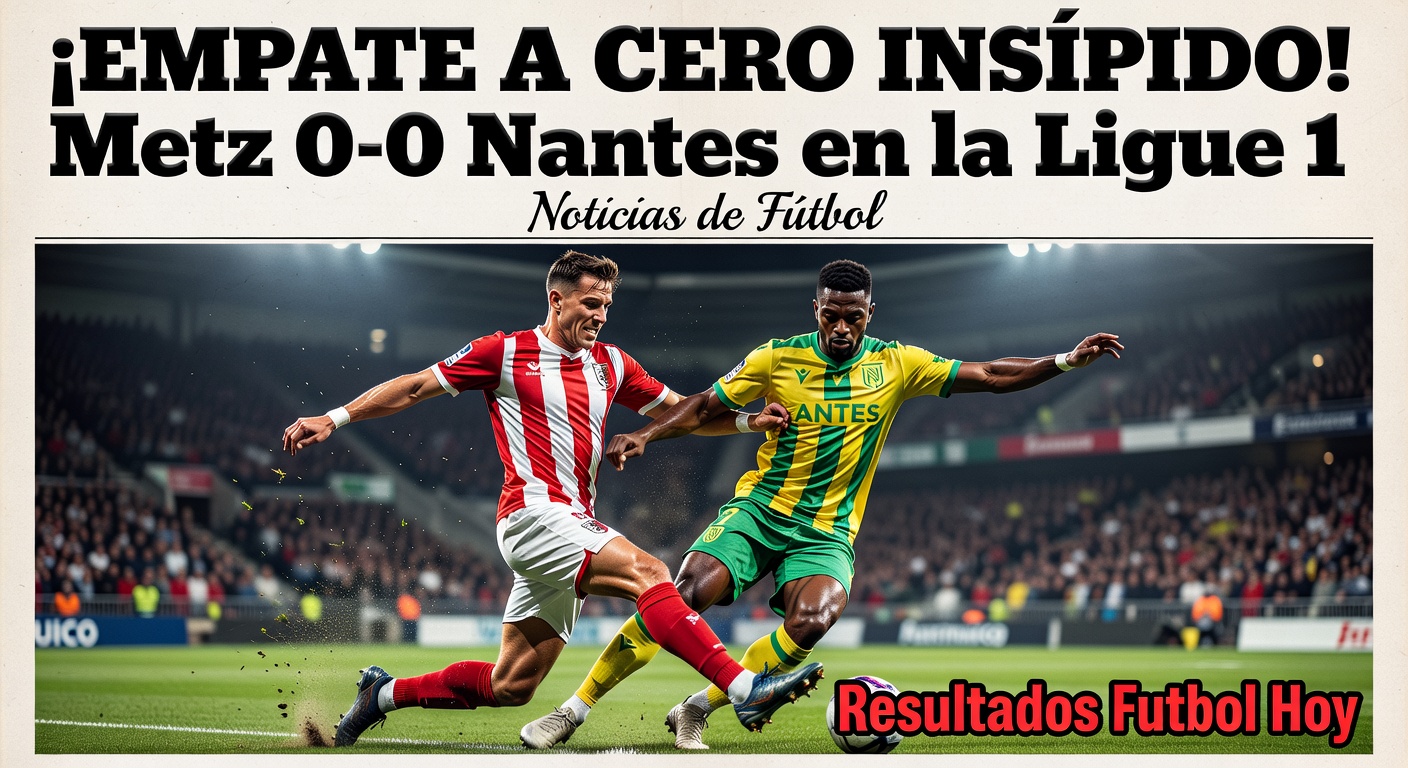 Nantes 0-0 Metz (FT) Ligue 1