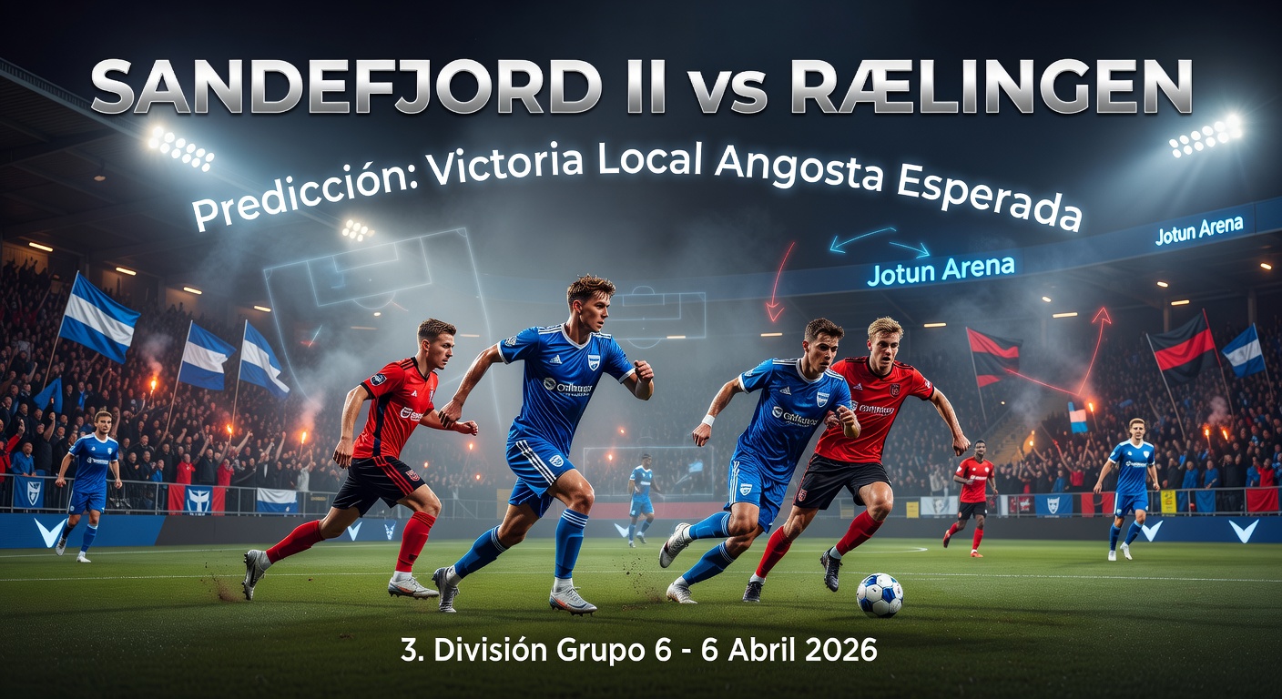 Sandefjord II vs Raelingen Pronóstico / Prediction