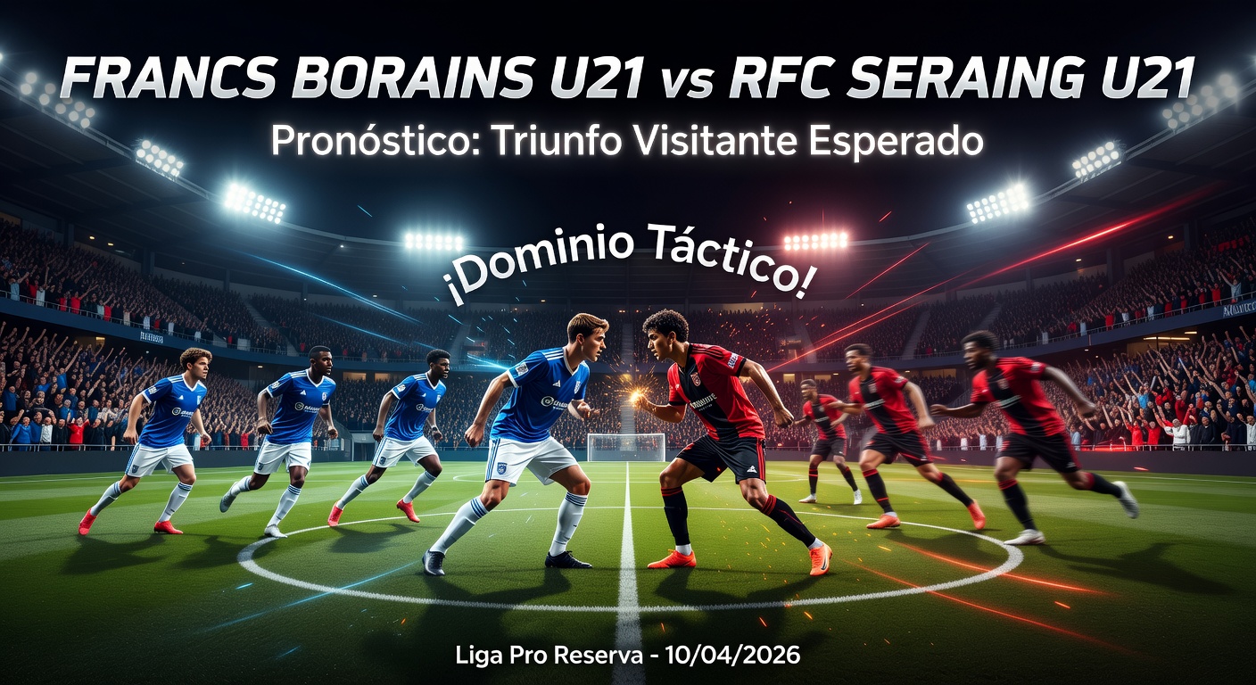 Francs Borains U21 vs RFC Seraing Reserve U21 Pronóstico / Prediction