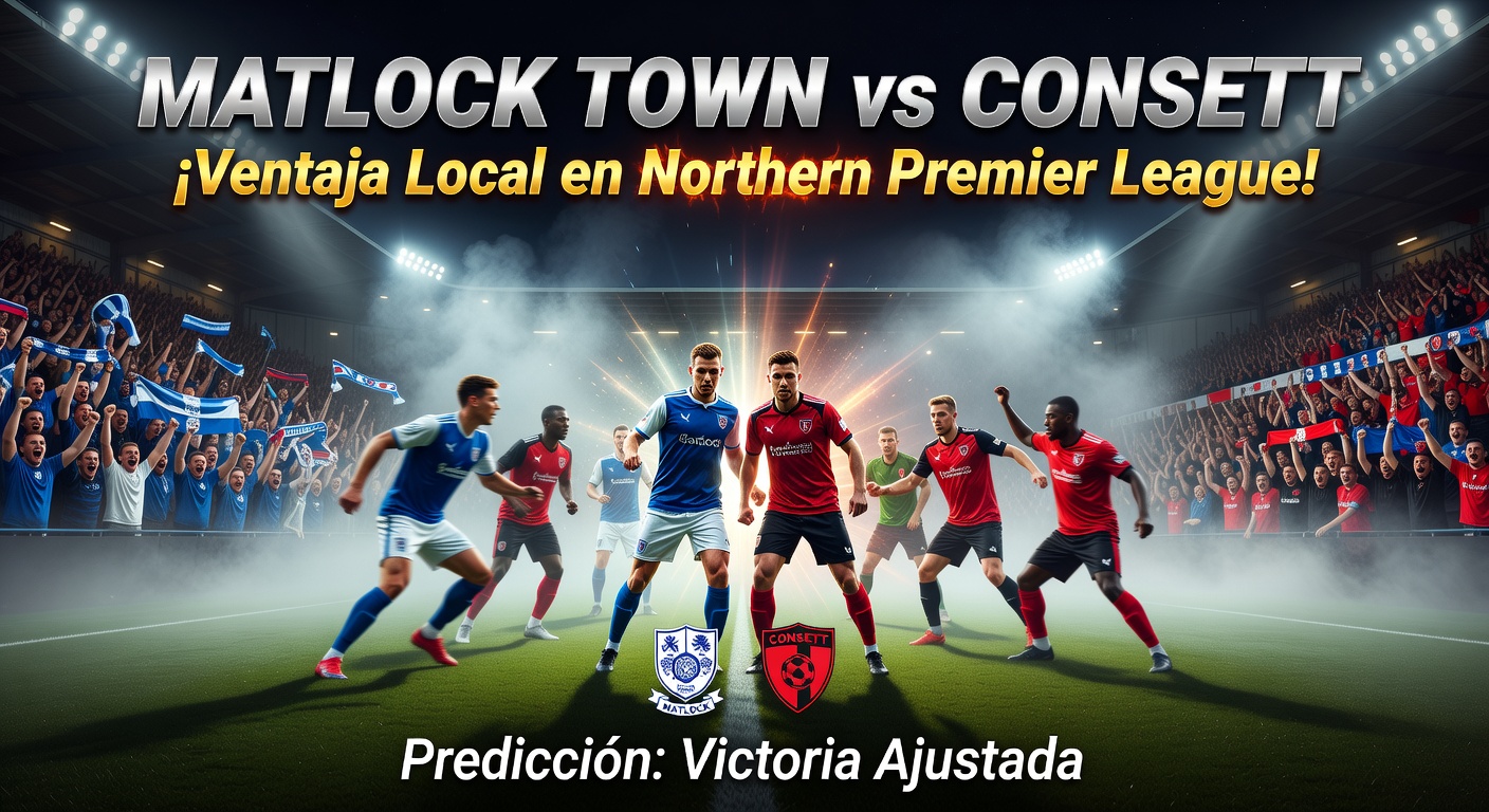 Matlock Town vs Consett Pronóstico / Prediction