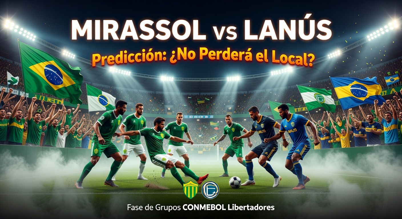 Mirassol vs Lanus Pronóstico / Prediction
