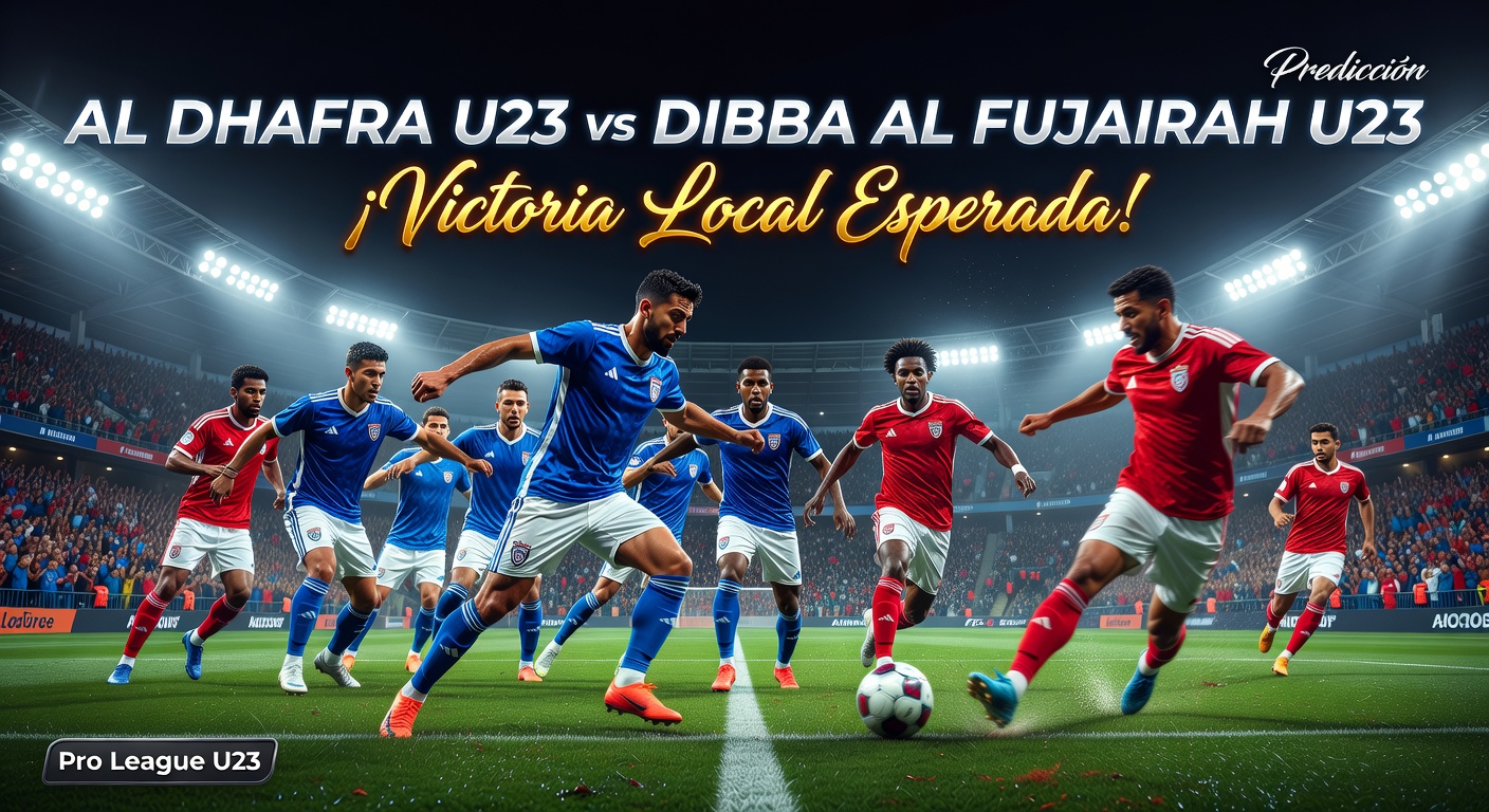 Al Dhafra U23 vs Dibba Al Fujairah U23 Pronóstico / Prediction