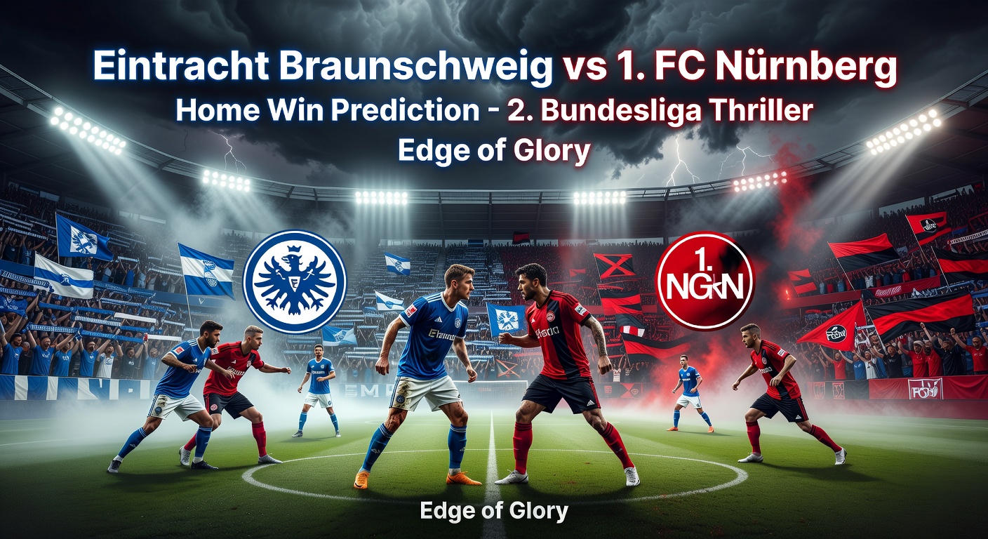 Eintracht Braunschweig vs 1. FC Nürnberg Pronóstico / Prediction