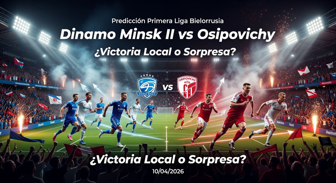 Dinamo Minsk II vs Osipovichy Pronóstico / Prediction
