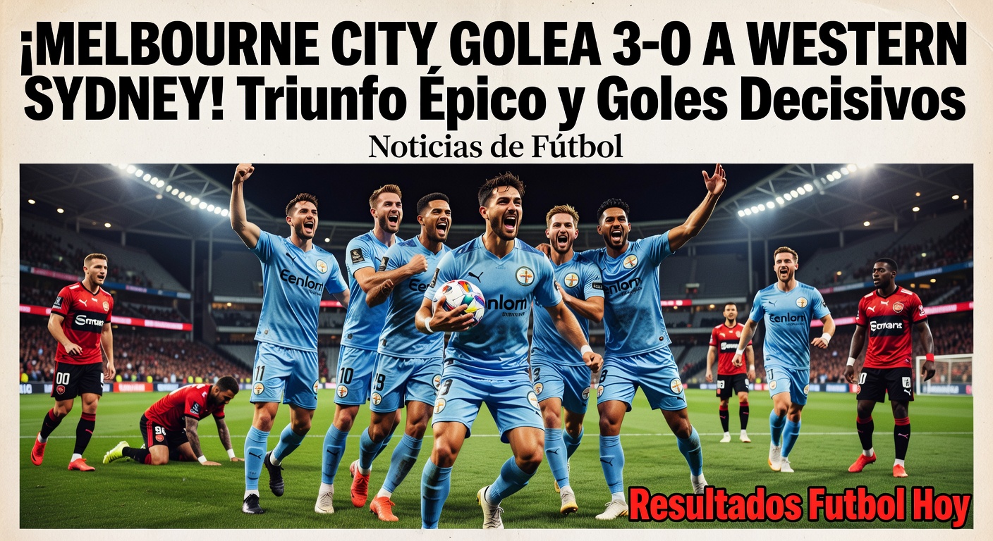 Melbourne City 3-0 Western Sydney Wanderers (A-League)