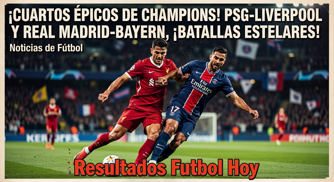 Champions League Quarterfinal Draw: PSG vs Liverpool, Real Madrid Involved