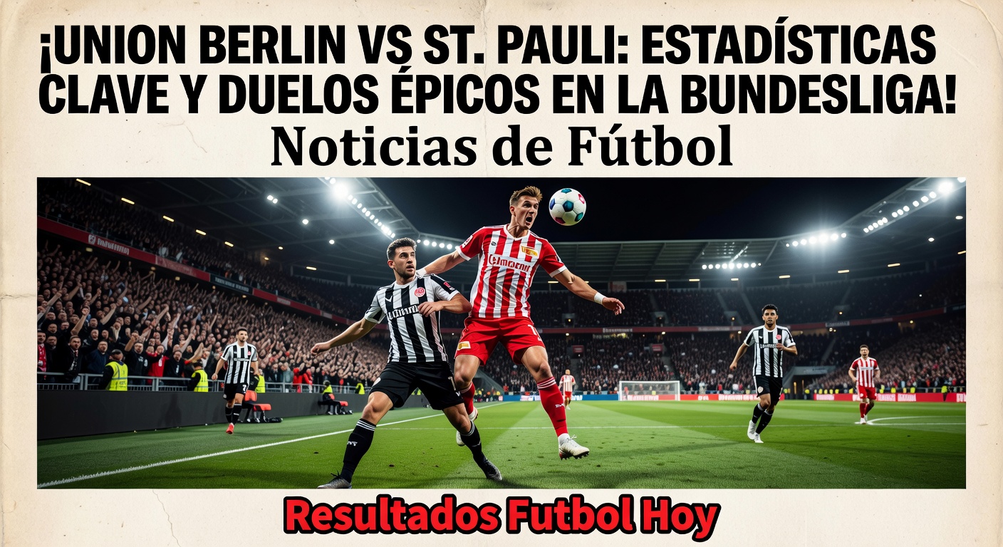 Union Berlin vs St. Pauli in Bundesliga