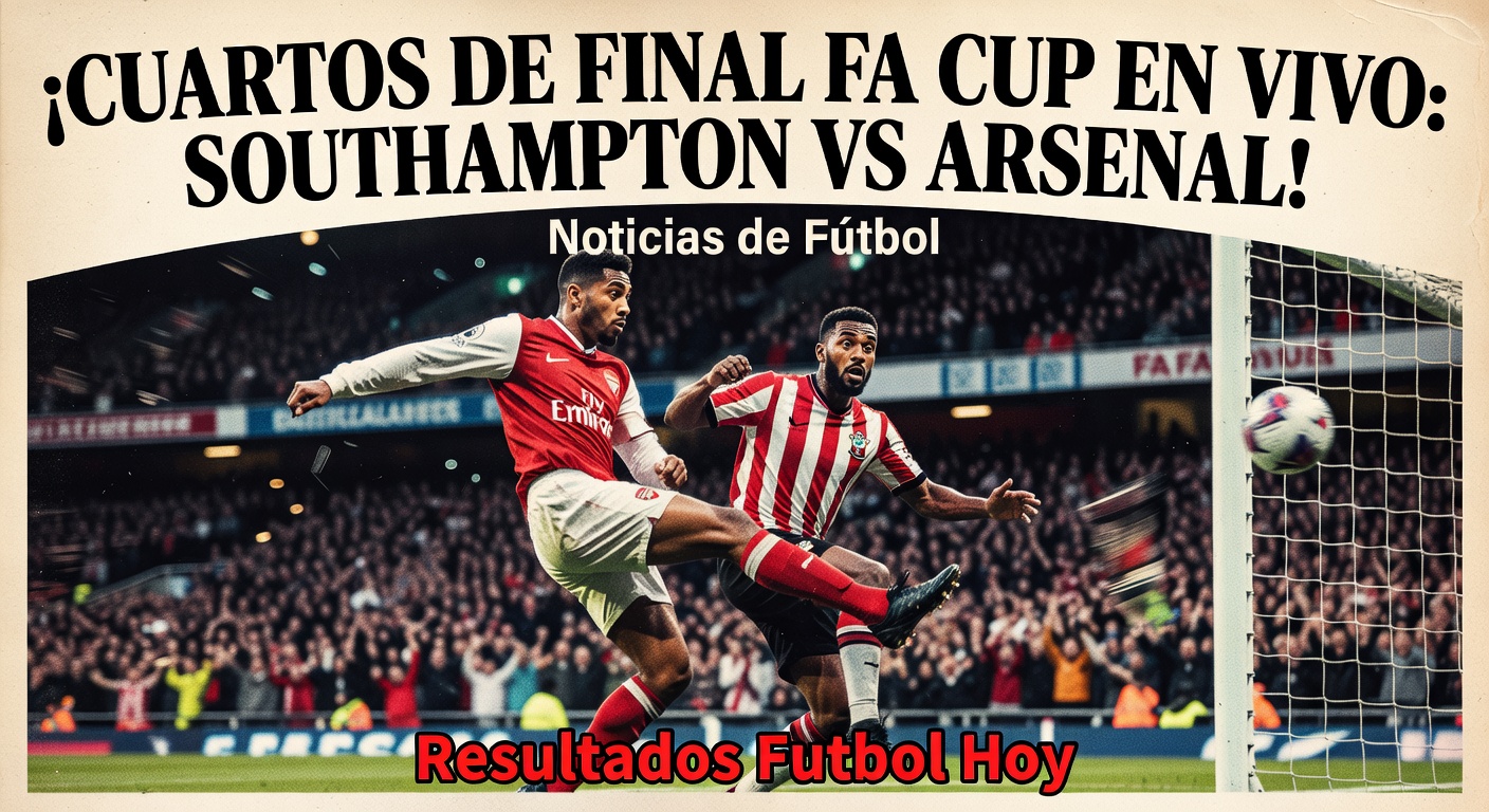 Southampton vs Arsenal - FA Cup Quarter-Final (BBC Sport)