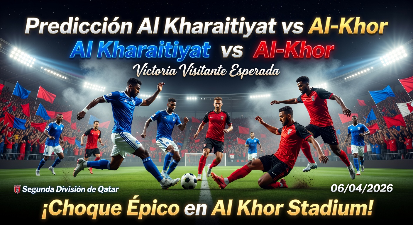 Al Kharaitiyat vs Al-Khor Pronóstico / Prediction