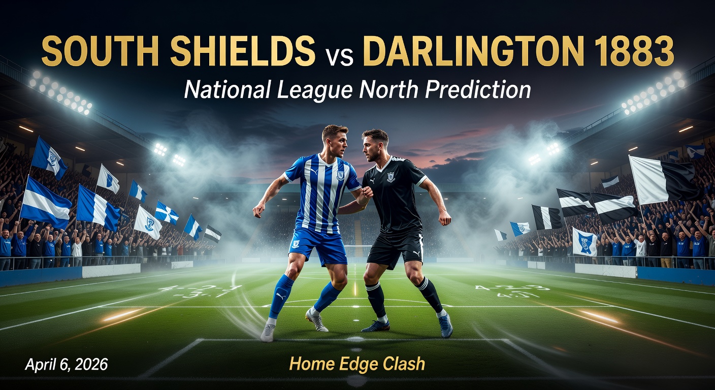 South Shields vs Darlington 1883 Pronóstico / Prediction
