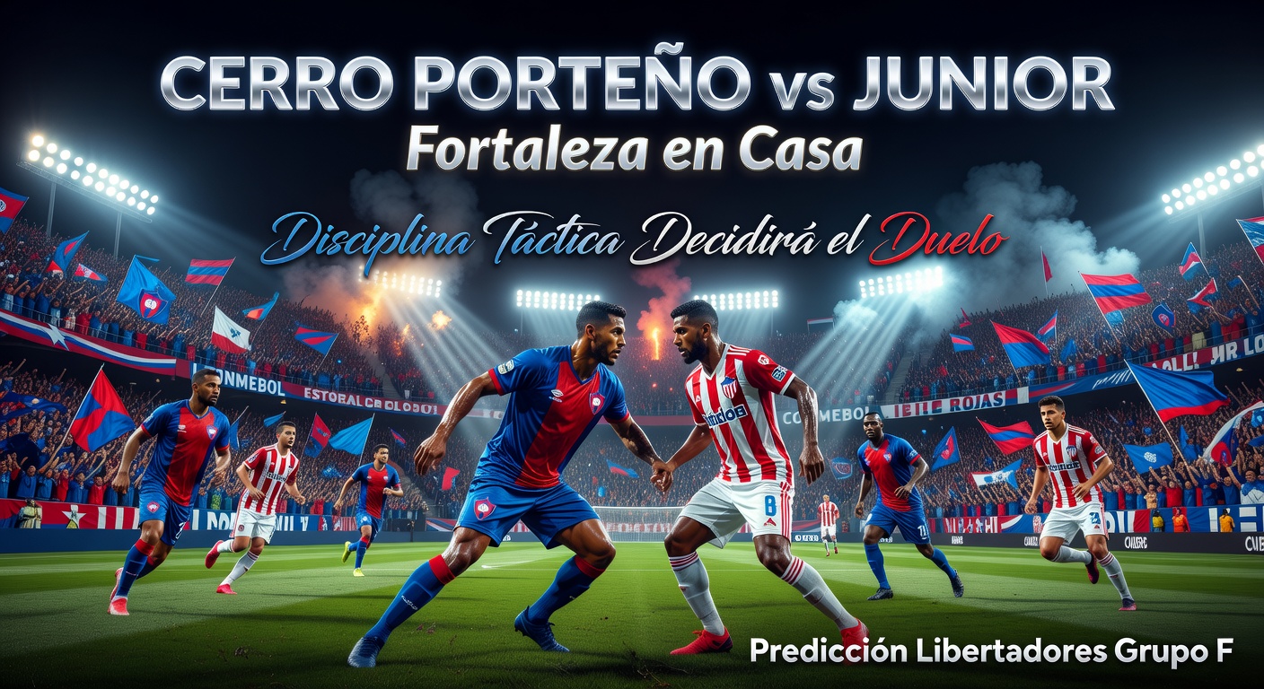 Cerro Porteno vs Junior Pronóstico / Prediction