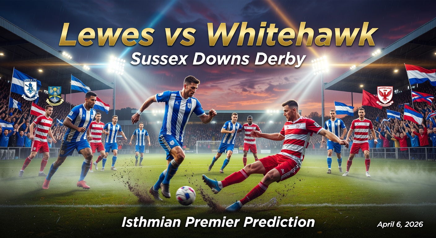 Lewes vs Whitehawk Pronóstico / Prediction