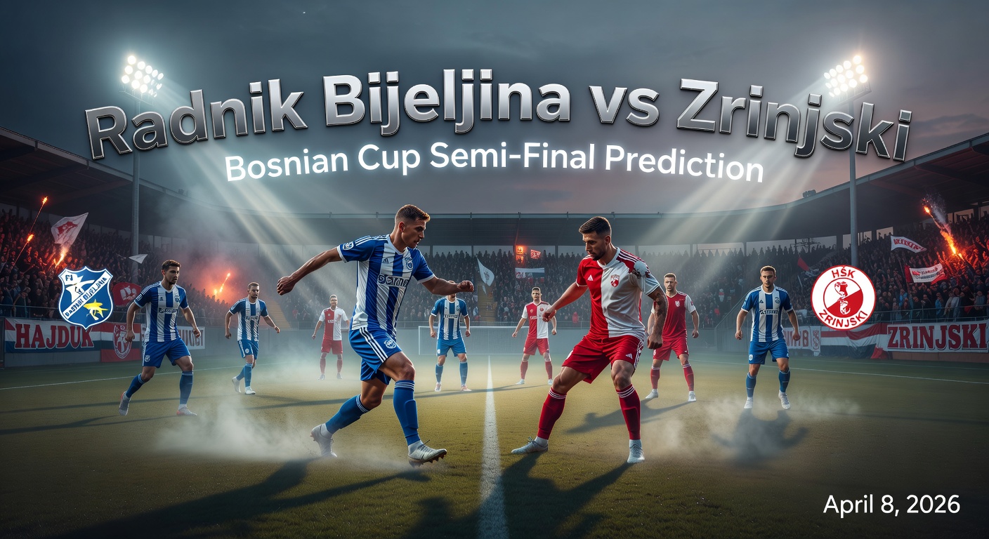 Radnik Bijeljina vs Zrinjski Pronóstico / Prediction