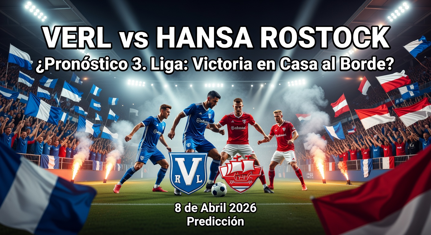 Verl vs Hansa Rostock Pronóstico / Prediction