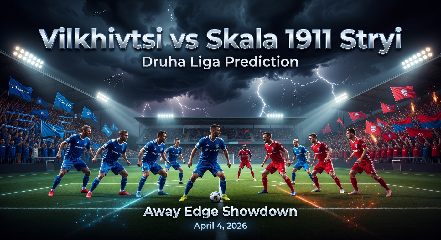 Vilkhivtsi vs Skala 1911 Stryi Pronóstico / Prediction