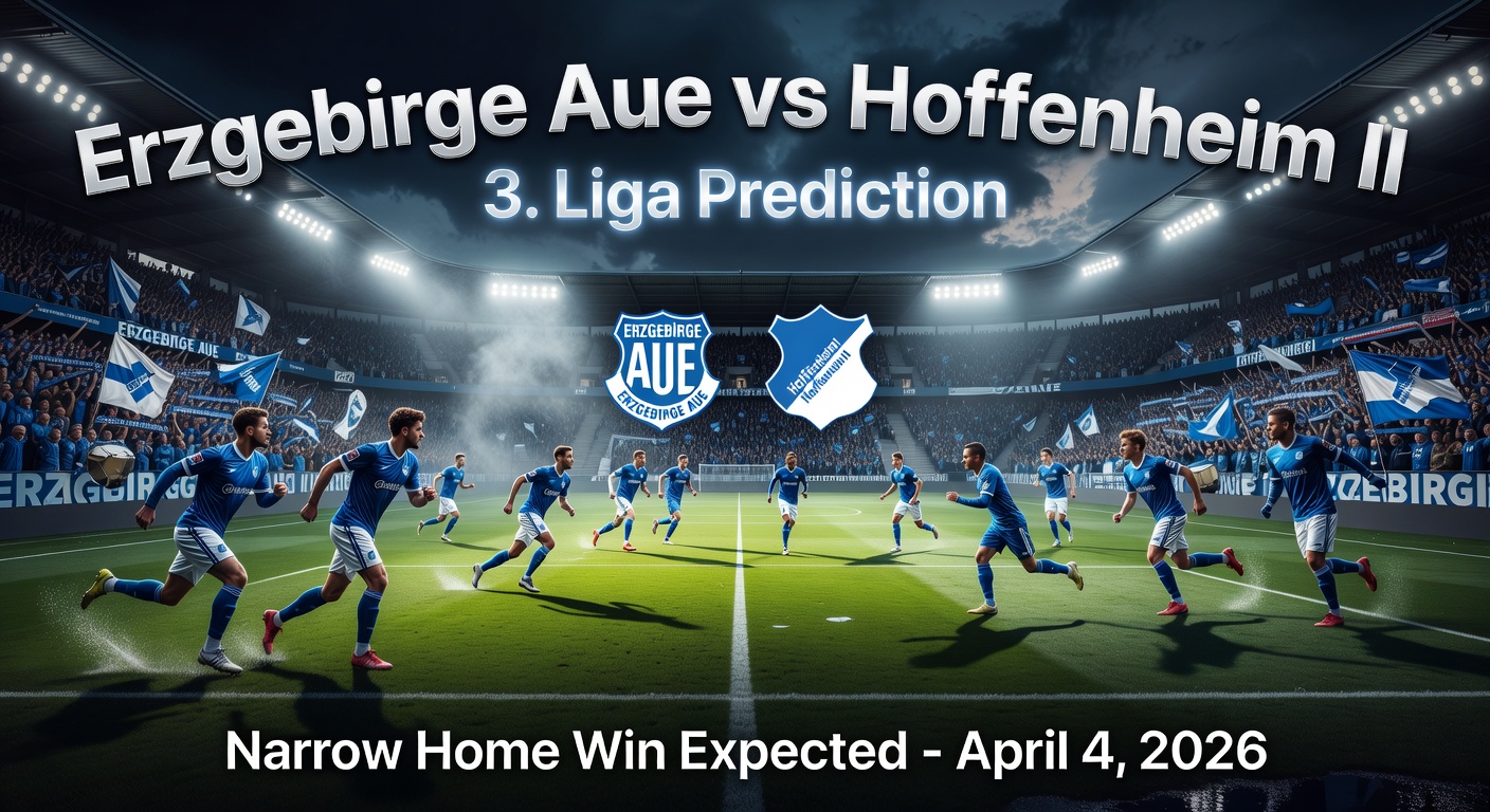 Erzgebirge Aue vs Hoffenheim II Pronóstico / Prediction