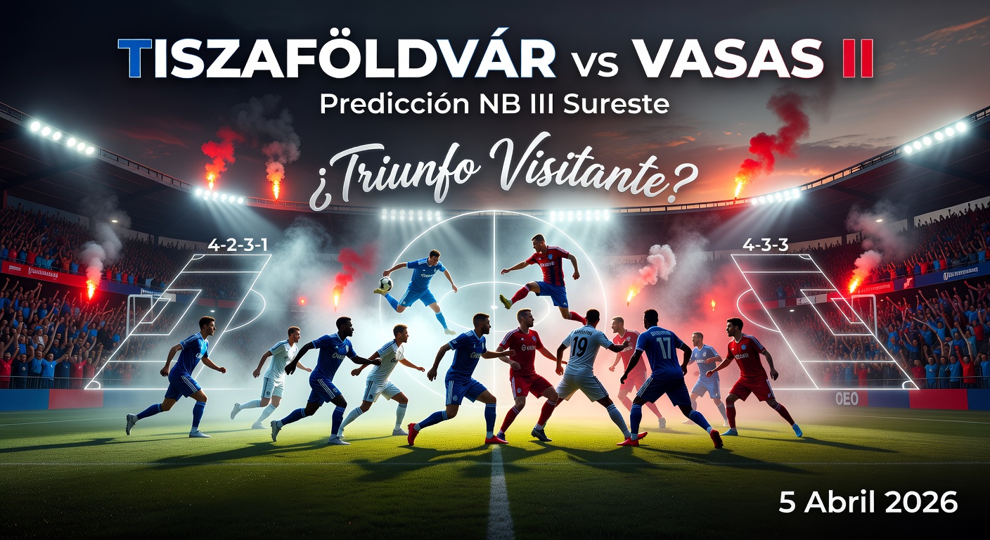 Tiszaföldvár vs Vasas II Pronóstico / Prediction