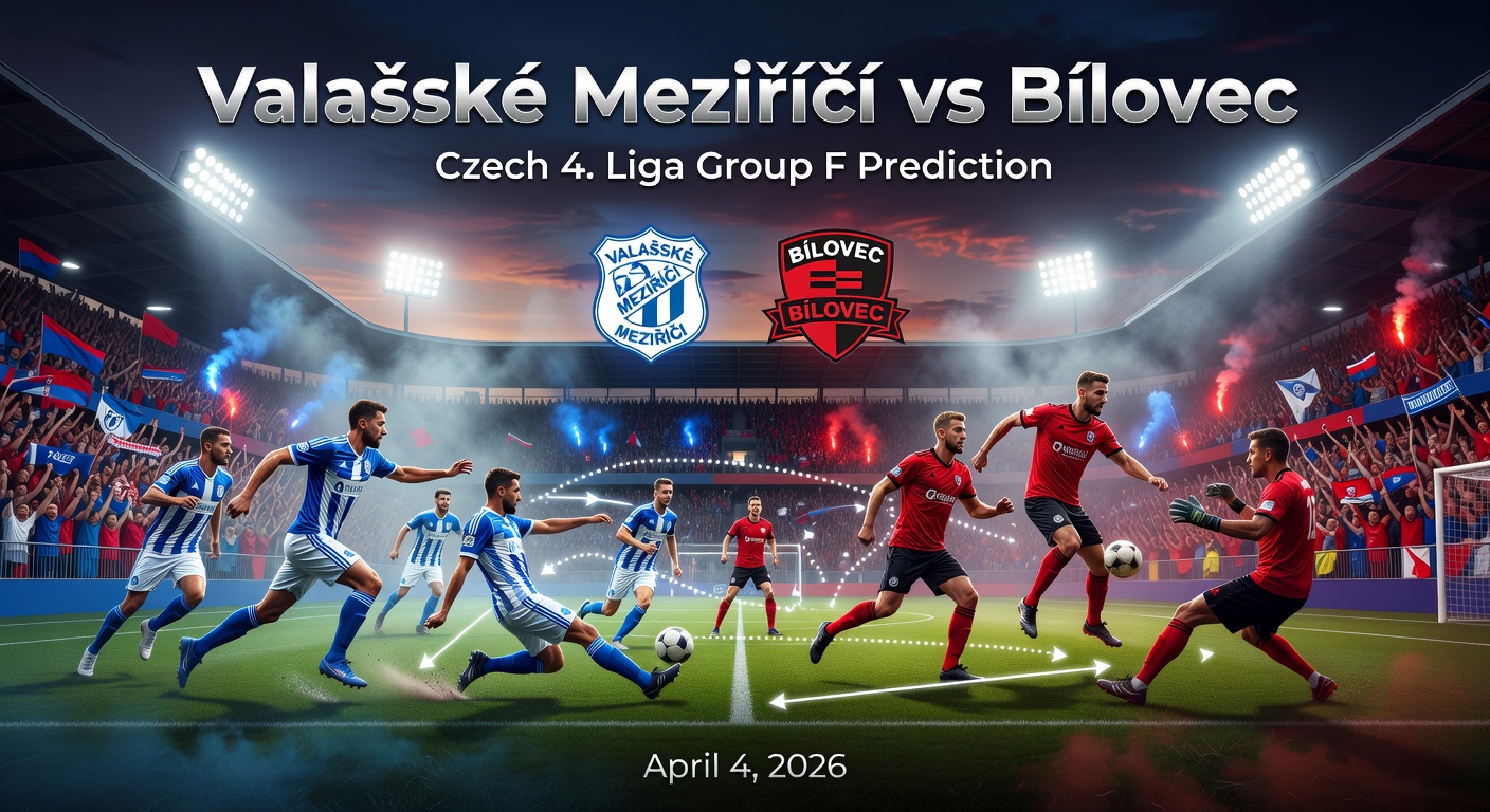 Valašské Meziříčí vs Bílovec Pronóstico / Prediction