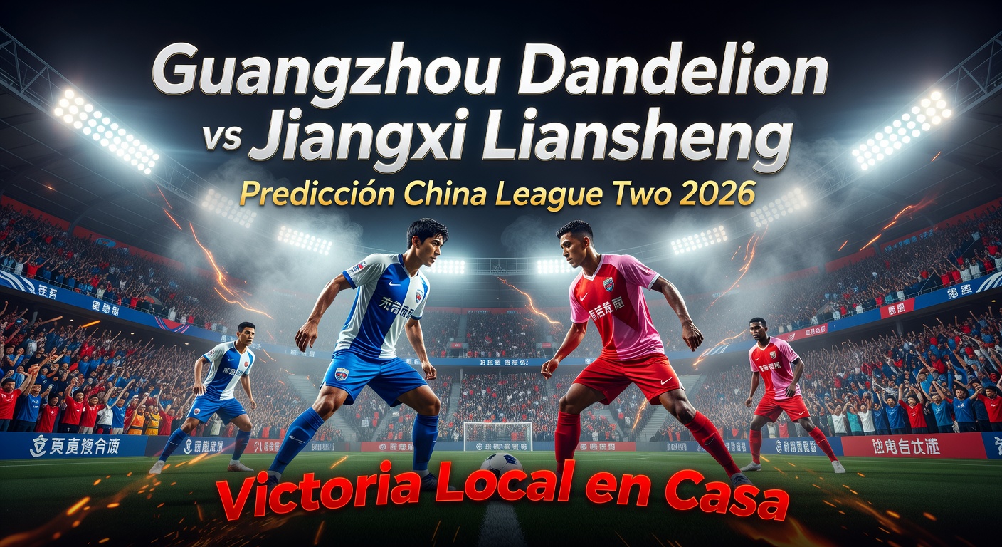 Guangzhou Dandelion vs Jiangxi Liansheng Pronóstico / Prediction