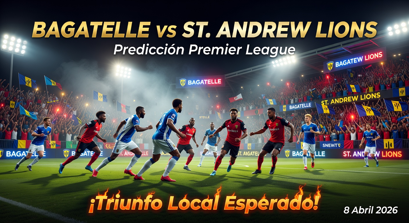 Bagatelle vs St. Andrew Lions Pronóstico / Prediction